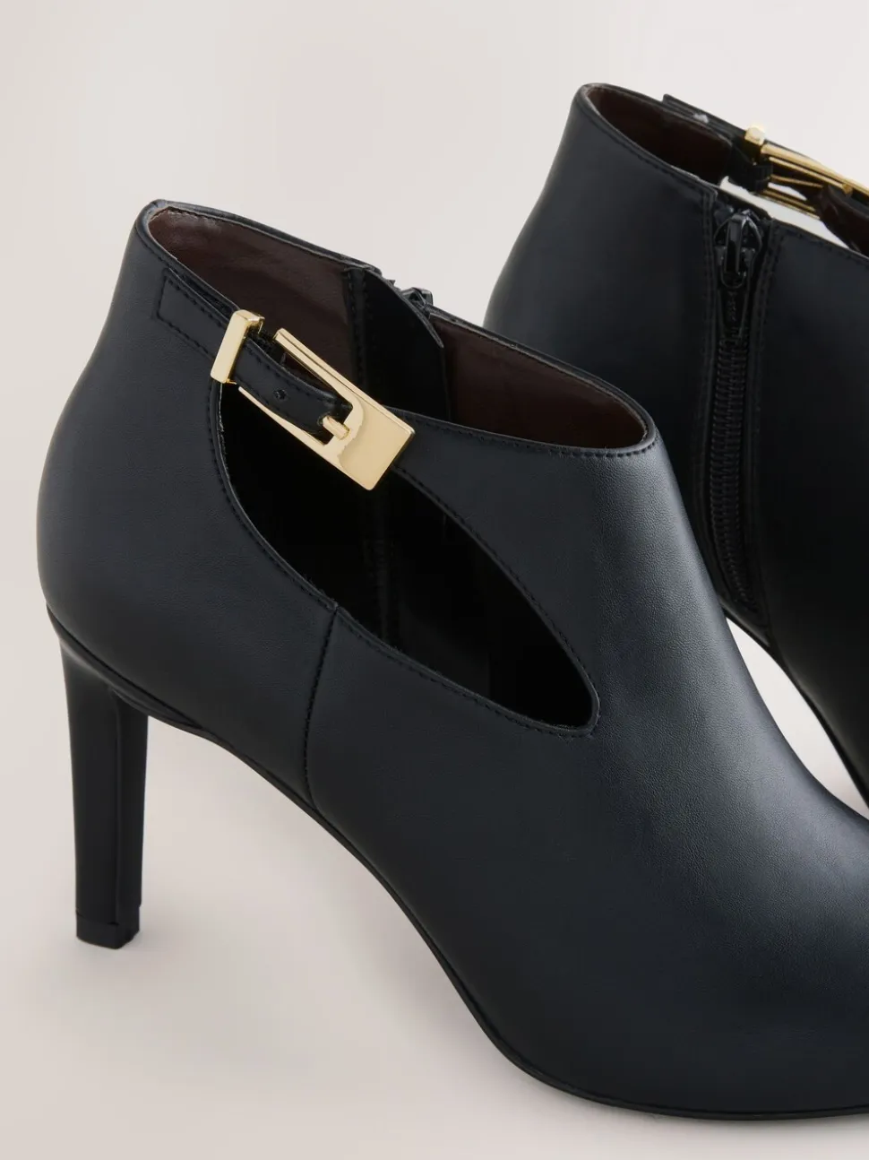 Zwart - Forever Comfort® - Schoenlaarsjes met open zijkanten