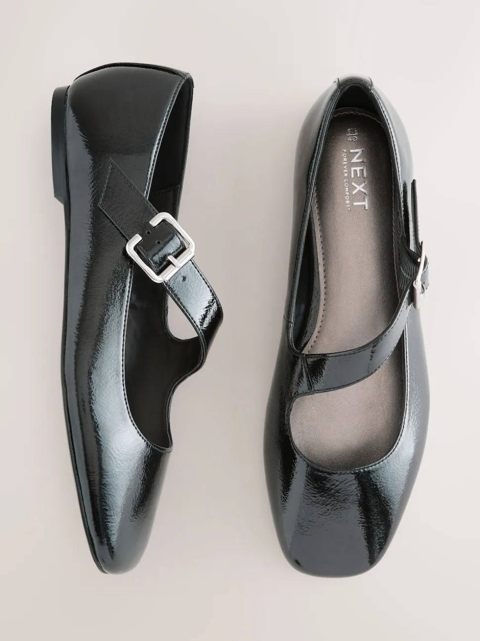 Zwart - Forever Comfort® Asymmetric Mary Jane Shoes