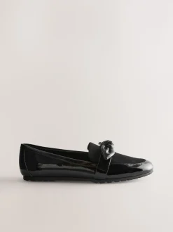 Zwart - Forever Comfort® Bow Round Toe Loafers