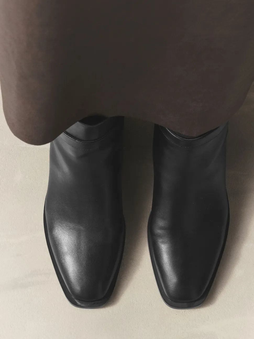 Zwart - Forever Comfort® Buckle Trim Block Heel Ankle Boots