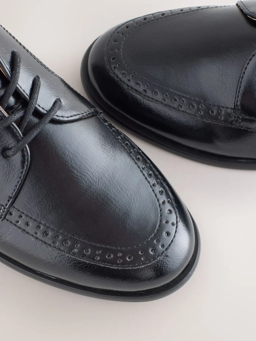 Zwart - Forever Comfort® Formal Round Toe Lace Up Shoes