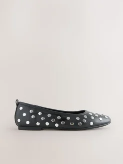 Zwart - Forever Comfort® Round Toe Ballerinas