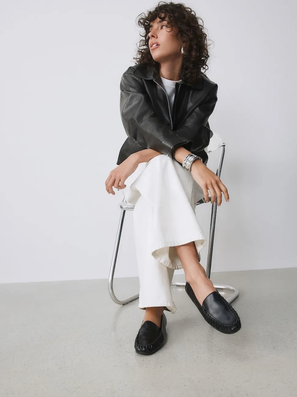 Zwart - Forever Comfort® Soft Ruched Loafers