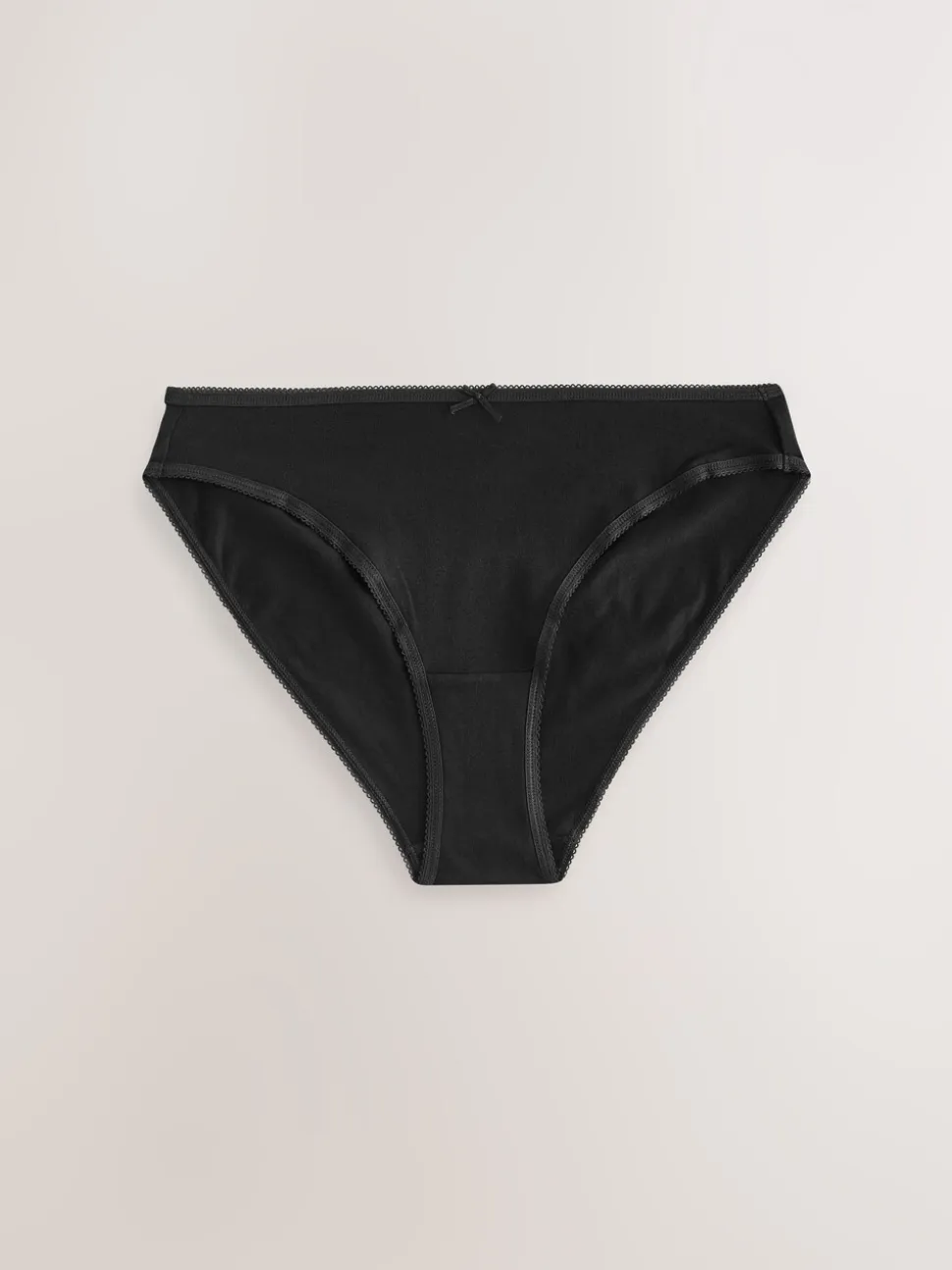 Zwart - Full Briefs Cotton Knickers 10 Pack