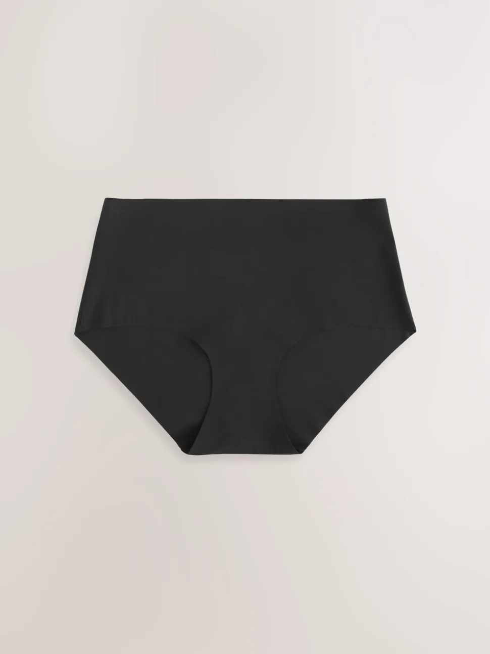 Zwart - Geen zichtbare onderbroeklijn comfortabele slips verpakking van 3
