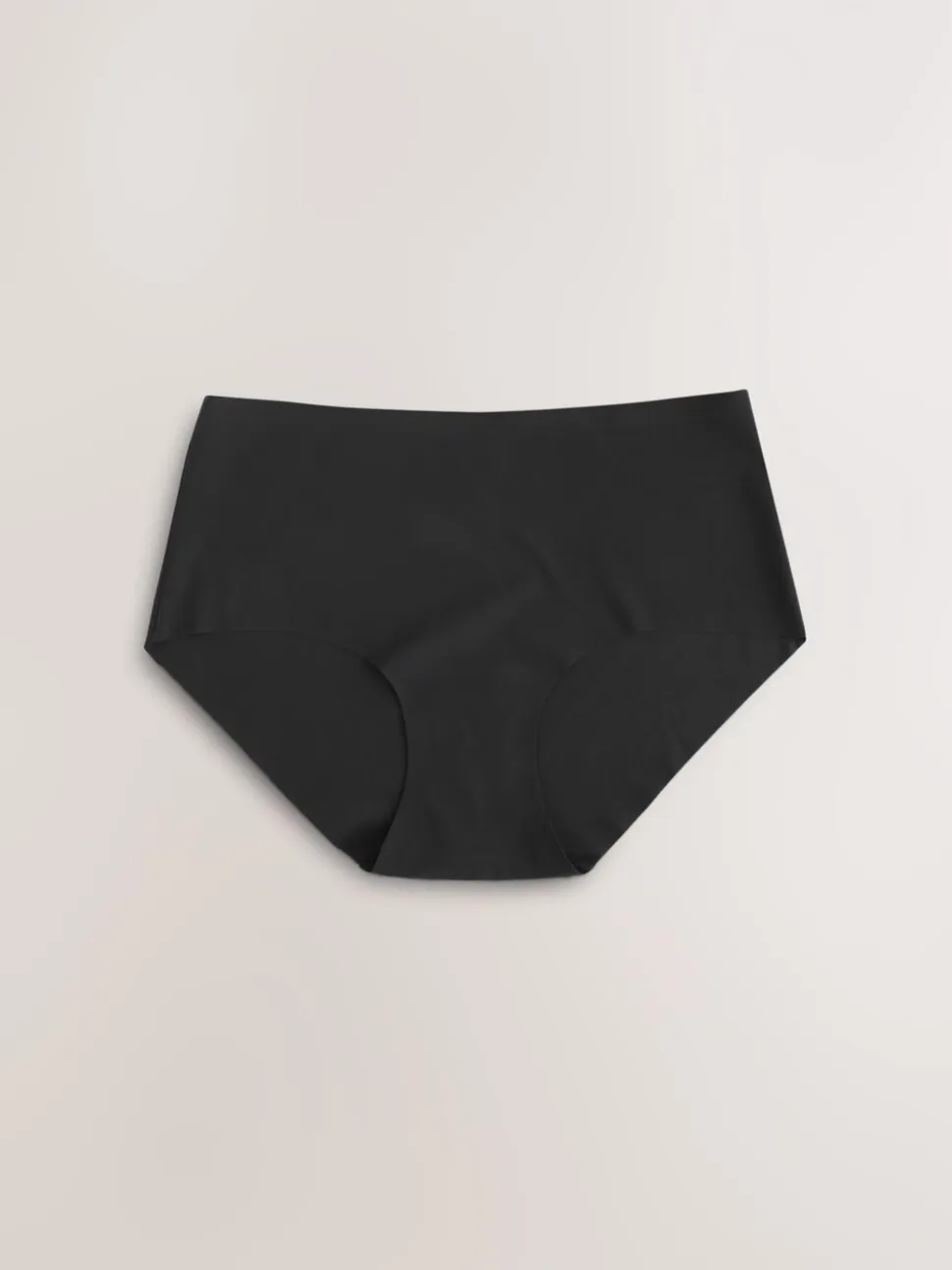 Zwart - Geen zichtbare onderbroeklijn comfortabele slips verpakking van 7