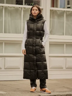 Zwart - Gewatteerd gilet