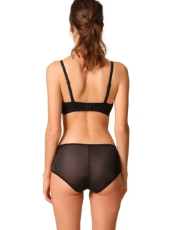 Zwart - Gossard glanzende voorgevormde Glossies beha