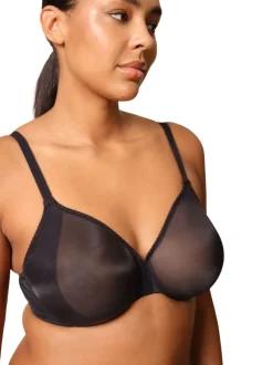 Zwart - Gossard glanzende voorgevormde Glossies beha