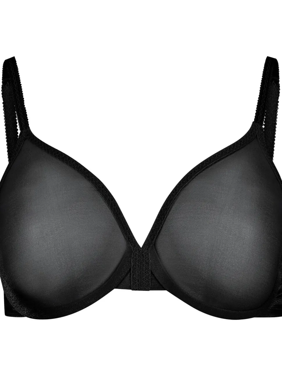 Zwart - Gossard glanzende voorgevormde Glossies beha