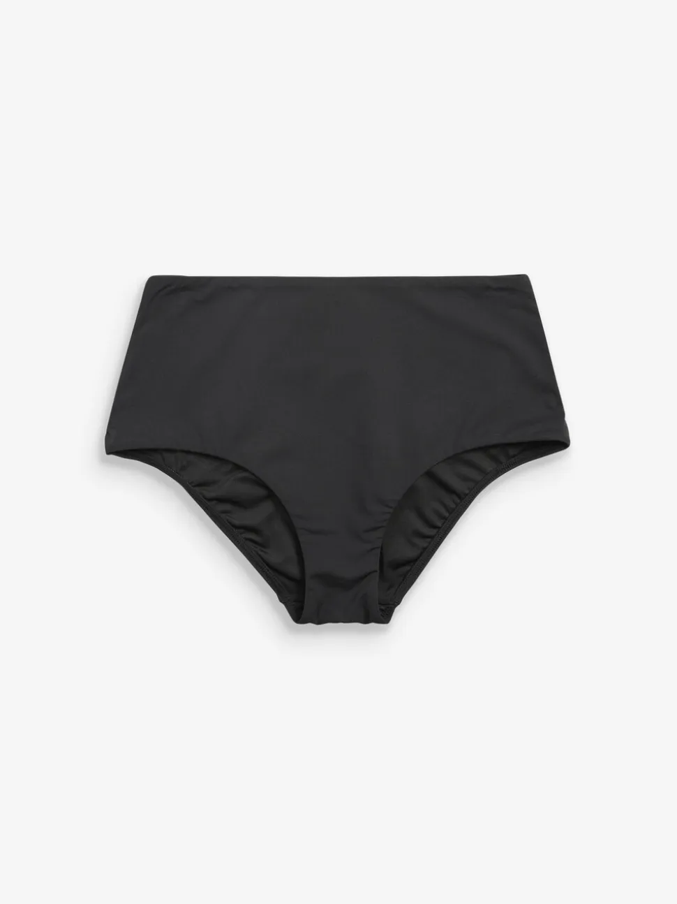 Zwart - Halfhoog buikcorrigerend bikinibroekje