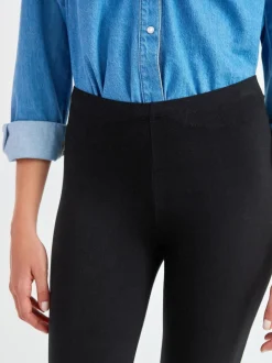 Zwart - Half-lange leggings