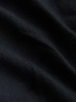 Zwart - High Rise stretchy Jeans met wijde pijpen