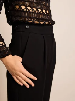 Zwart - Hourglass broek op maat