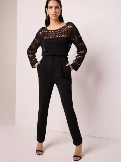Zwart - Hourglass broek op maat