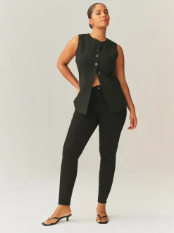 Zwart - Hourglass Mid Rise Skinny Jeans