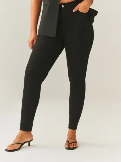 Zwart - Hourglass Mid Rise Skinny Jeans