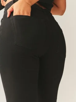Zwart - Hourglass Mid Rise Skinny Jeans