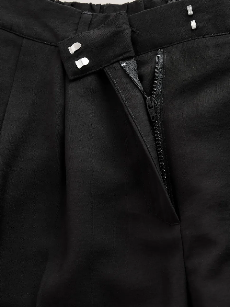 Zwart - Hourglass Wide Leg Tailored Trousers