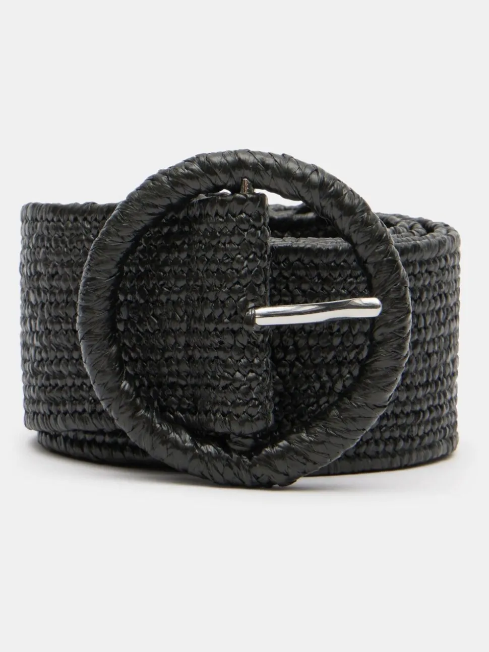 Zwart - Hush Wrenley Woven Belt
