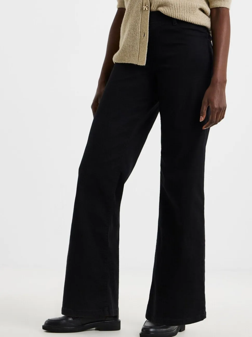 Zwart - JD Williams Wide Leg Jeggings