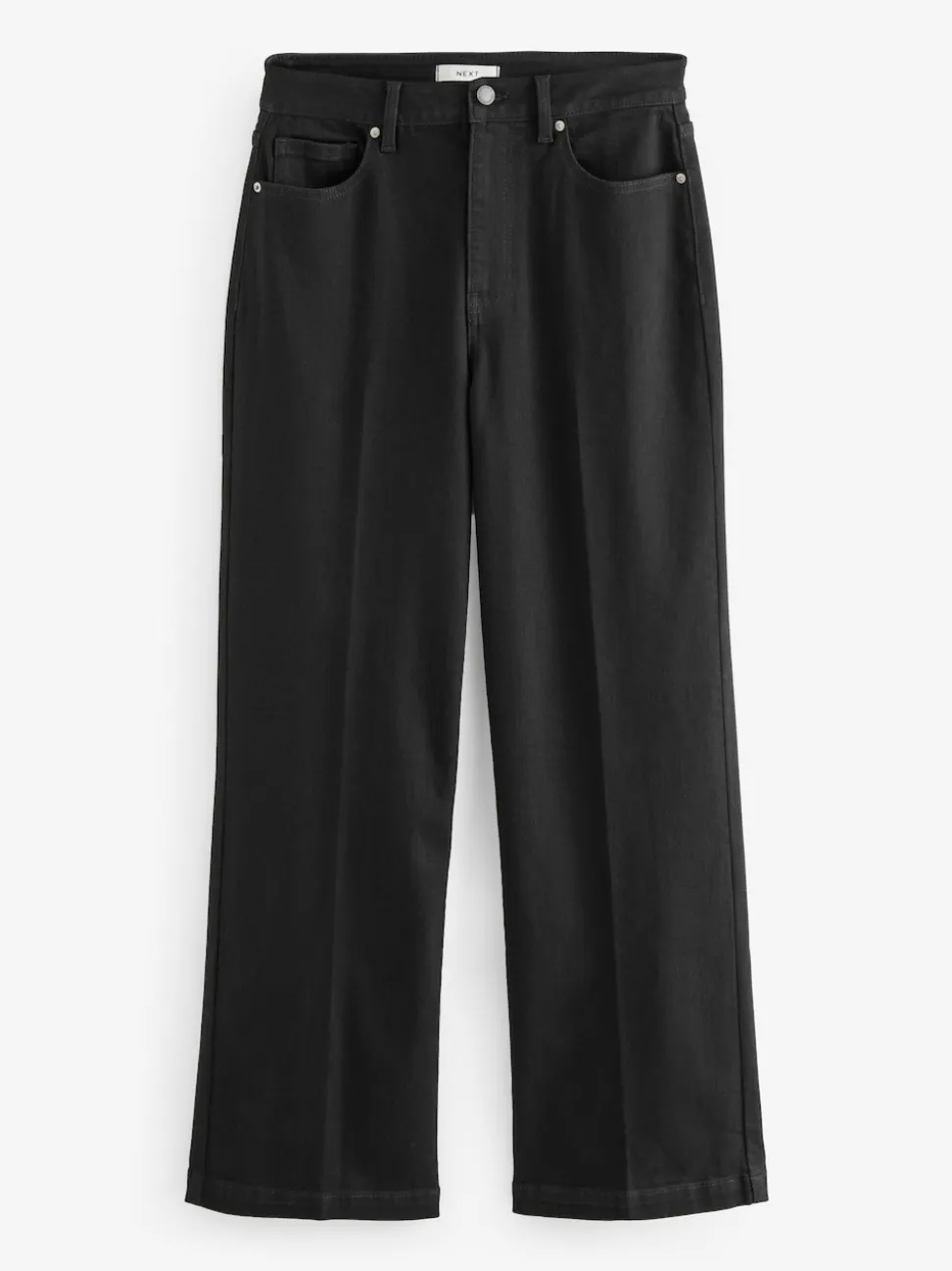Zwart - Jeans met wijde pijpen