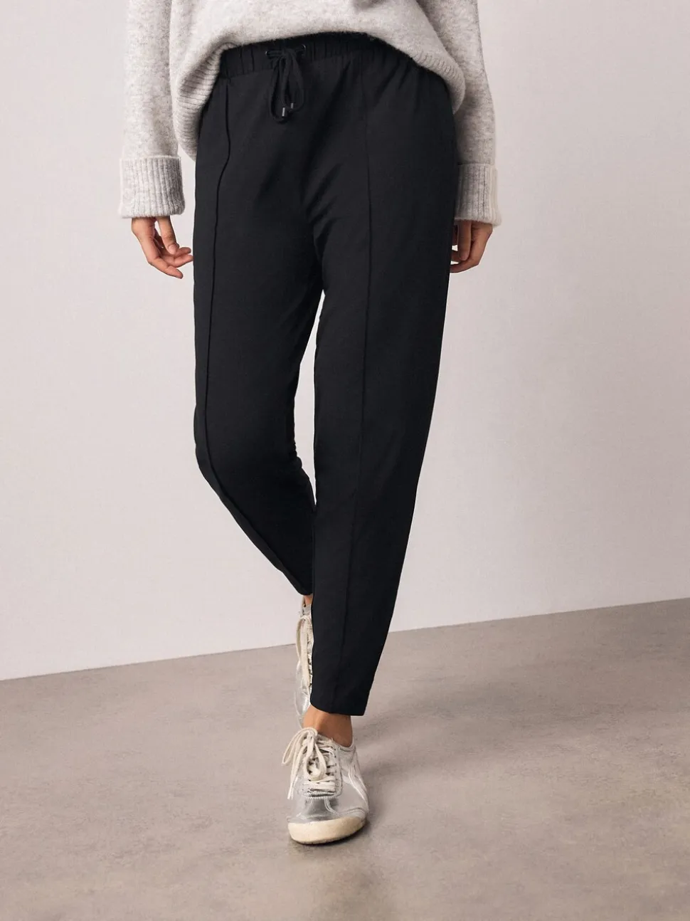 Zwart - Jersey joggingbroek