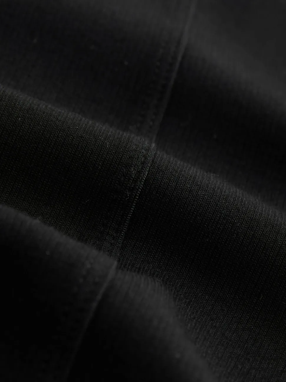 Zwart - Joggingbroek met wijde pijpen