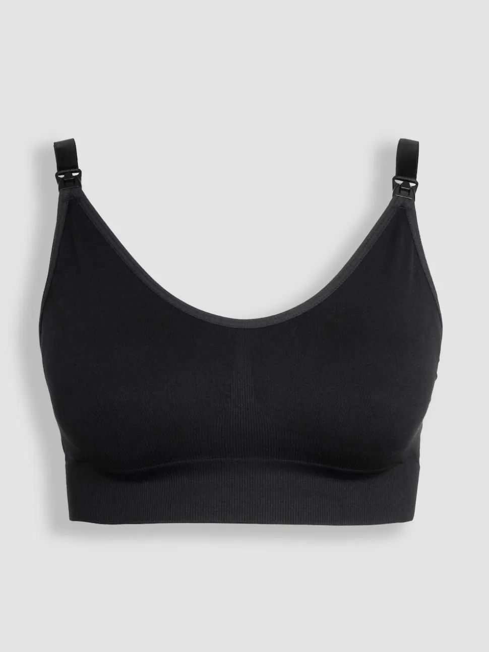 Zwart - JoJo Maman Bébé Emma-Jane Padded Seamless Maternity & Nursing Bra