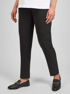 Zwart - JoJo Maman Bébé Zwangerschapsbroek met toelopende pijpen