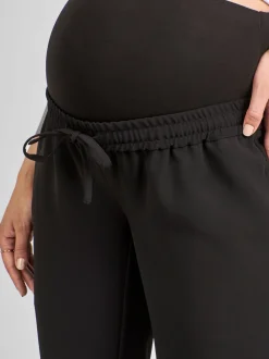Zwart - JoJo Maman Bébé Zwangerschapsbroek met toelopende pijpen