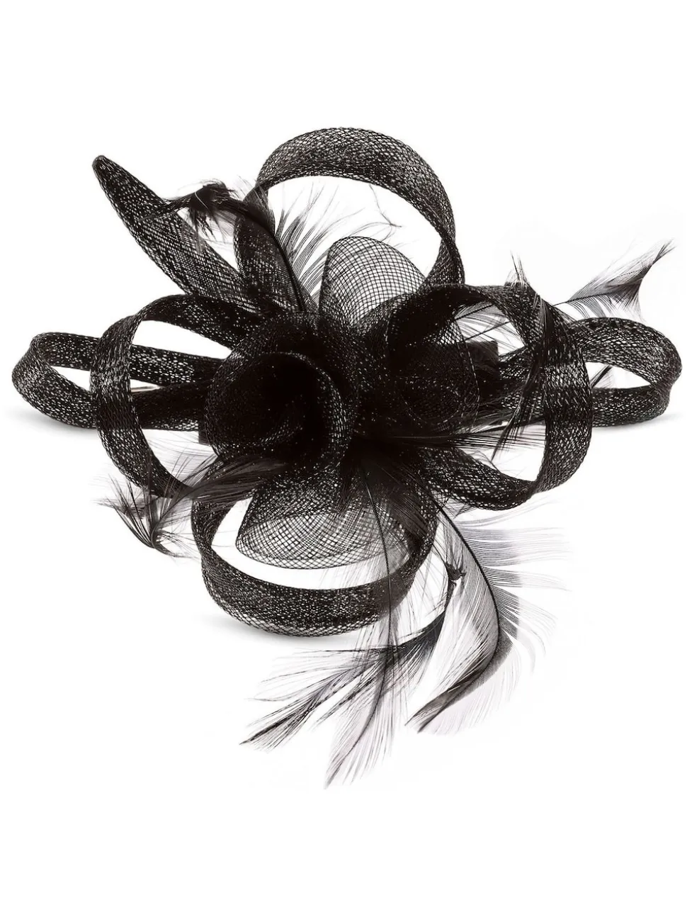 Zwart - Jon Richard - Kleine fascinator