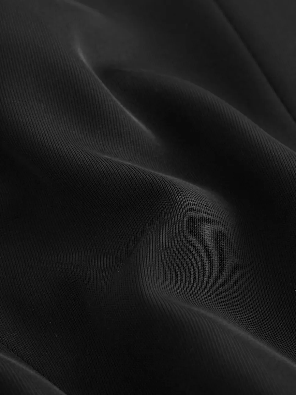 Zwart - Kraagloze V-hals blazer