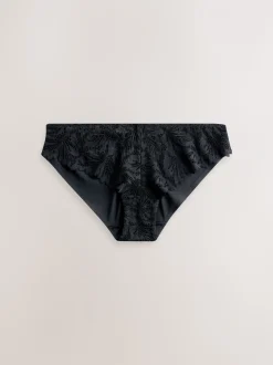 Zwart - Lace Front NVPL Knickers 3 Pack