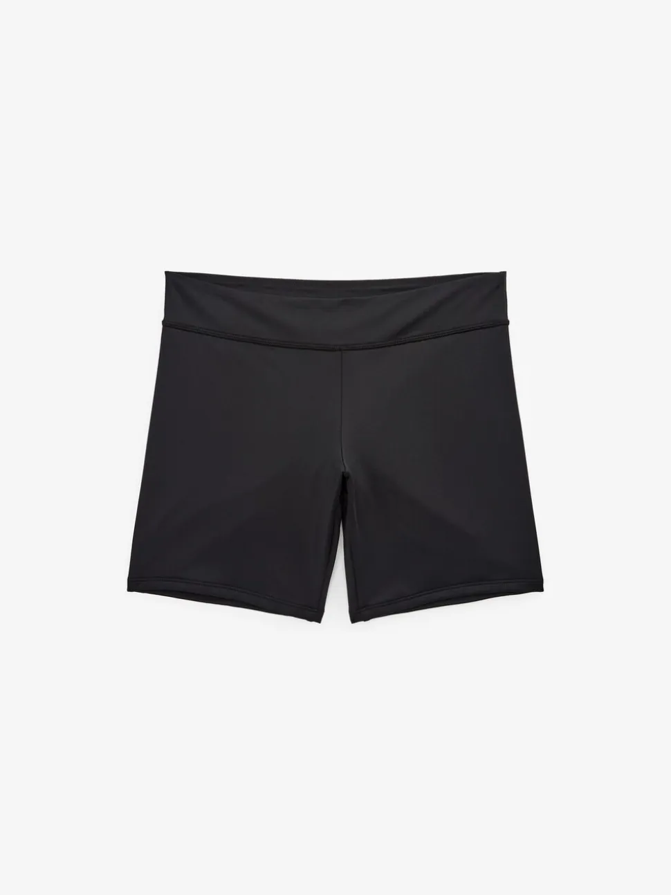 Zwart - Lange bikinishort