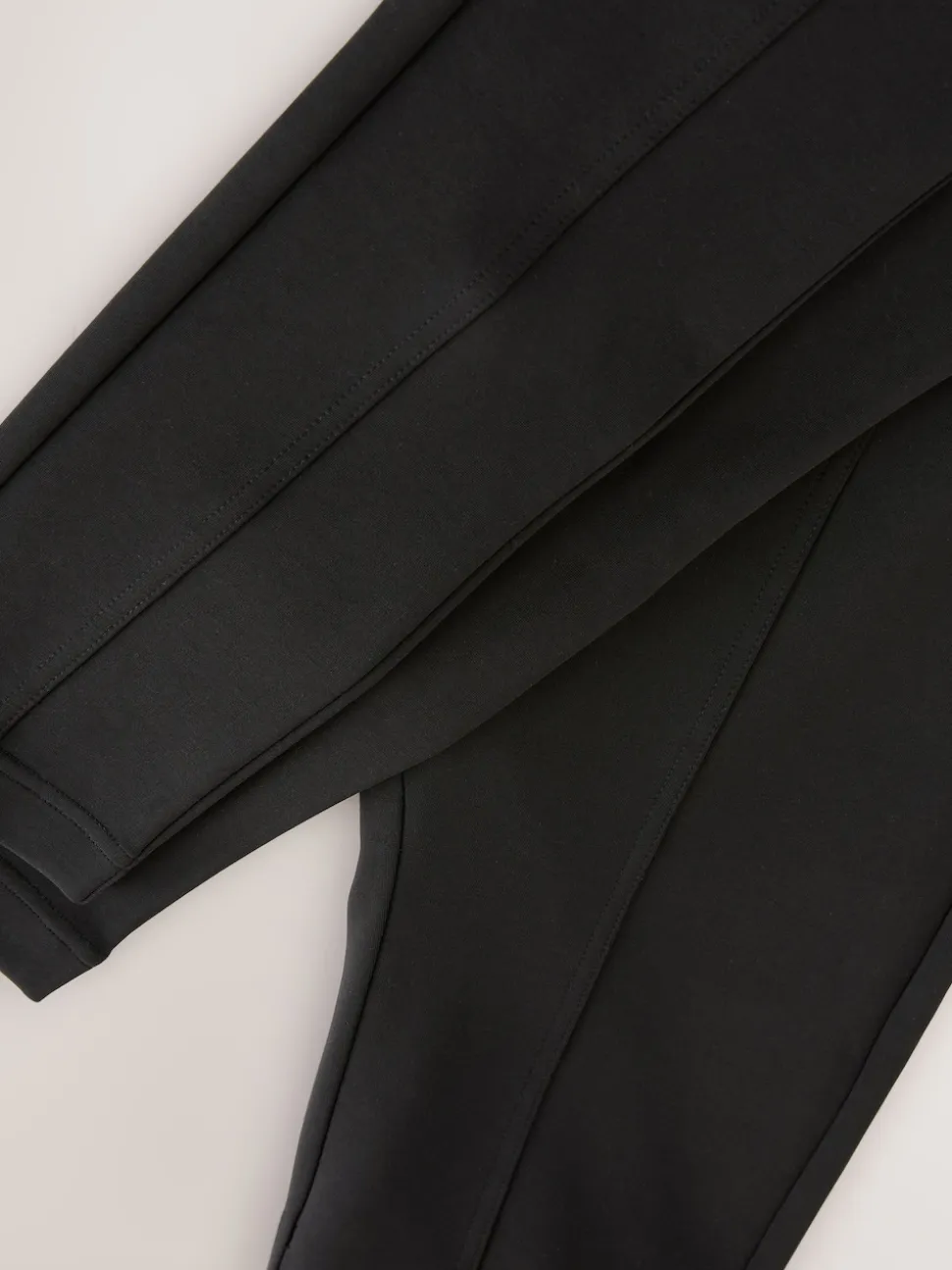 Zwart - Legging van ponte-stof