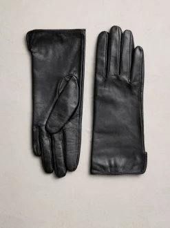 Zwart - Leren handschoenen