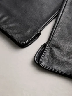 Zwart - Leren handschoenen