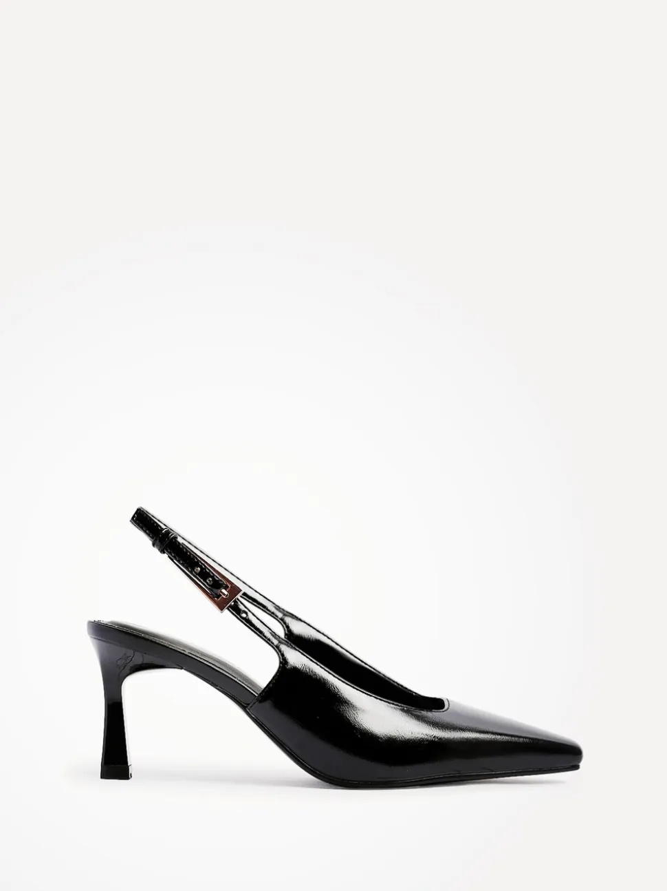 Zwart - Linzi Avani Stiletto Court Heels