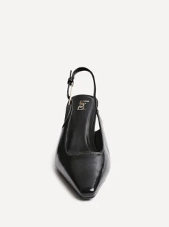 Zwart - Linzi Avani Stiletto Court Heels