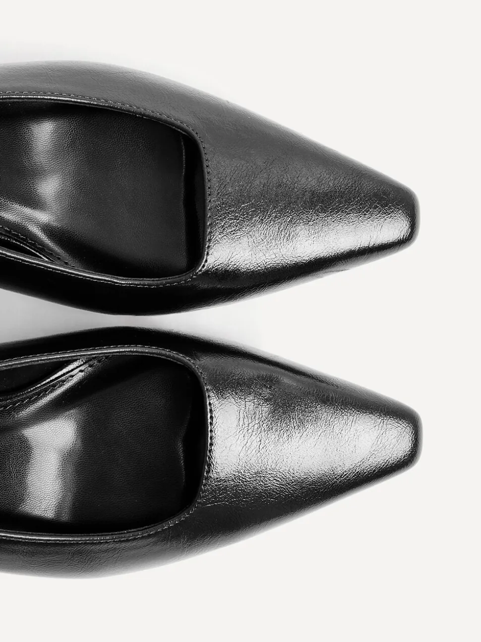 Zwart - Linzi Avani Stiletto Court Heels