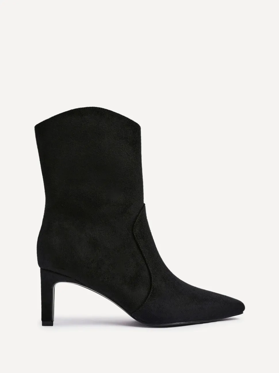 Zwart - Linzi Calabasas Block Heel Ankle Boots