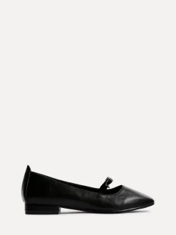 Zwart - Linzi Cressida Pumps Met Strikdetail