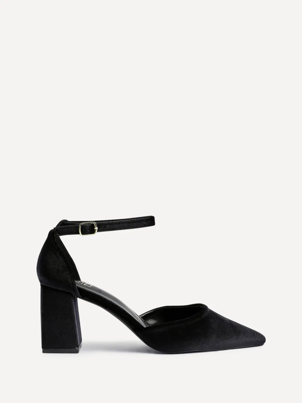 Zwart - Linzi Glam Classic Pointed Court Heels