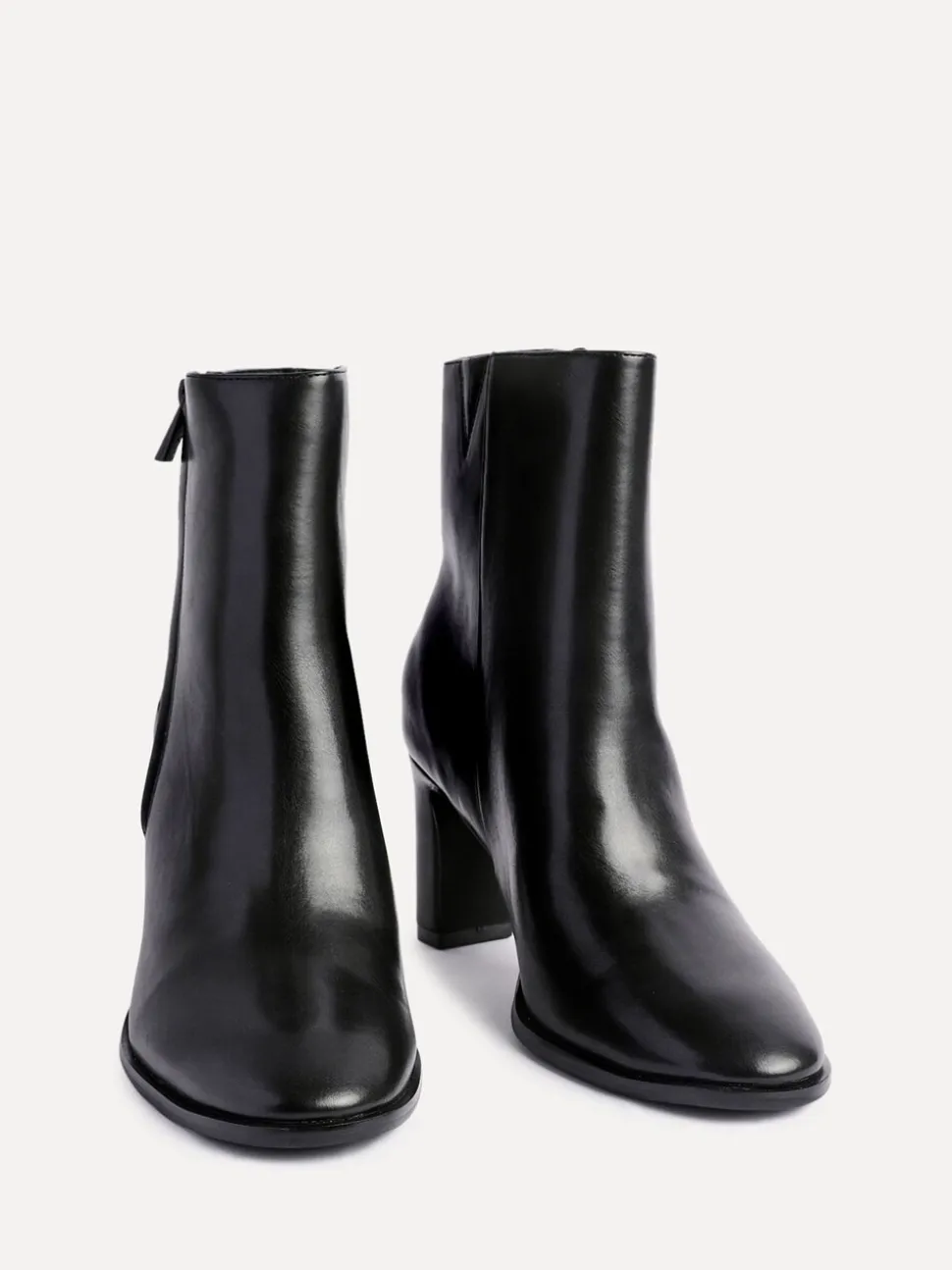Zwart - Linzi Jonas Block Heel Ankle Boots