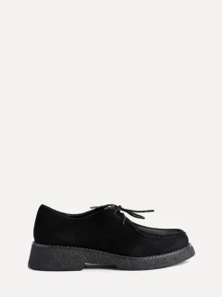 Zwart - Linzi Perth Laced Chunky Loafers