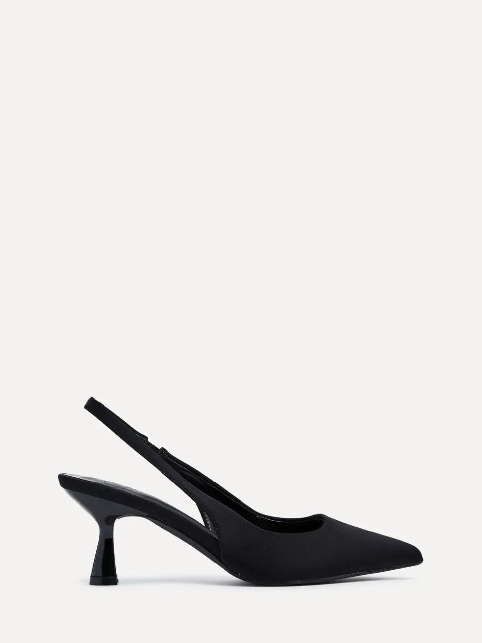 Zwart - Linzi Presley pumps met naaldhakken en spitse neus