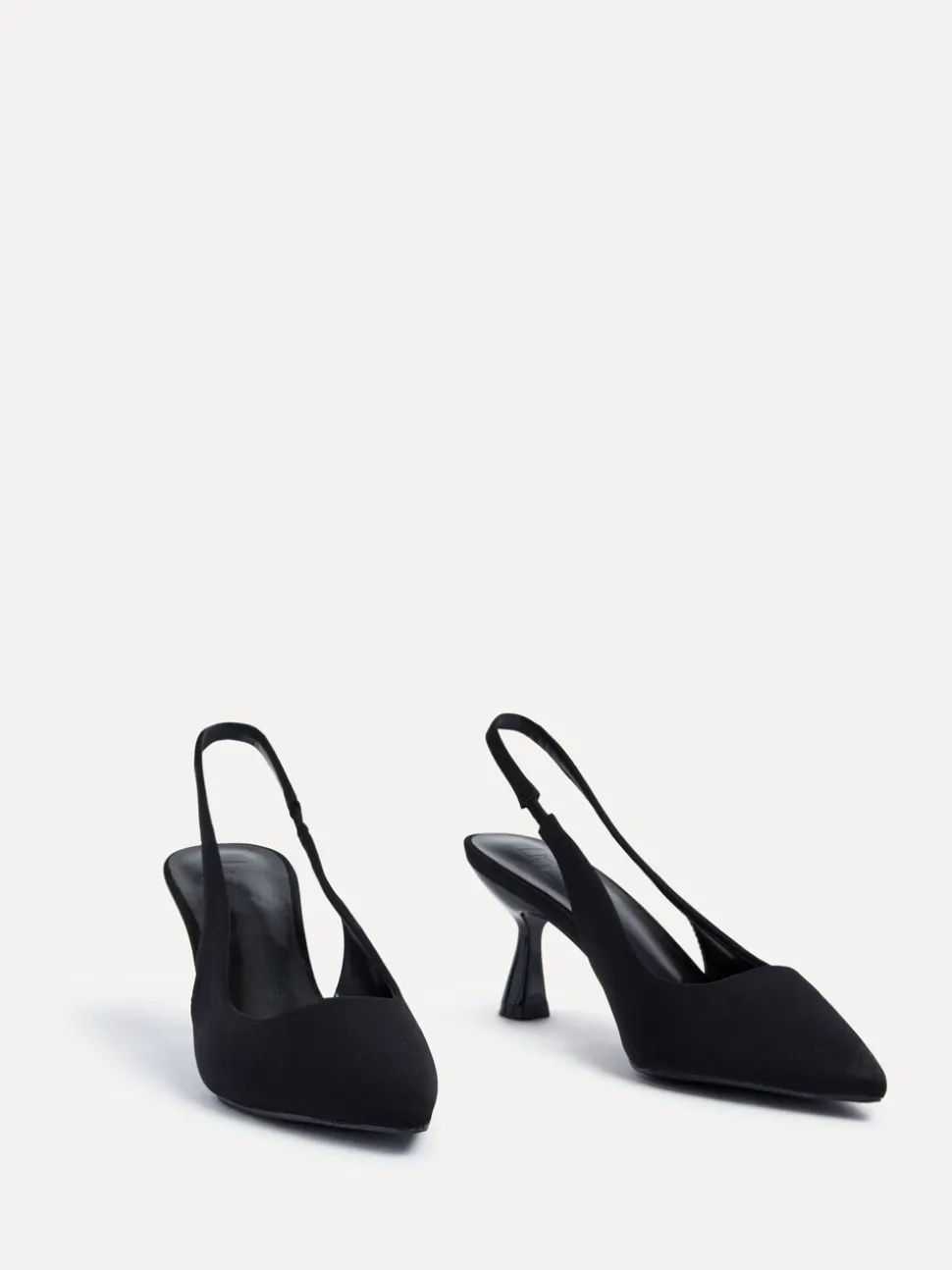 Zwart - Linzi Presley pumps met naaldhakken en spitse neus