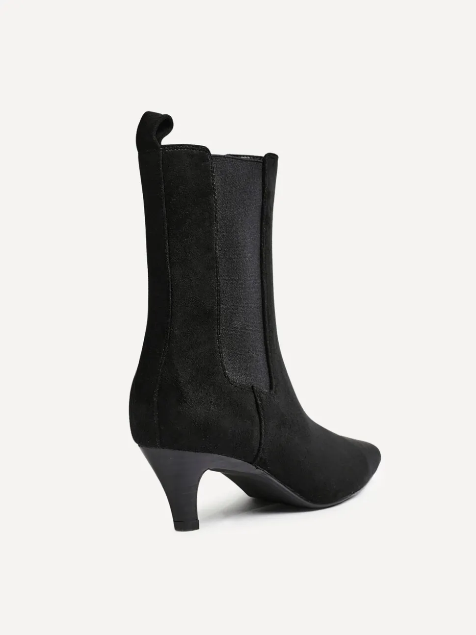 Zwart - Linzi Ritual Kitten Heeled Chelsea Boots