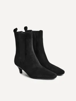 Zwart - Linzi Ritual Kitten Heeled Chelsea Boots